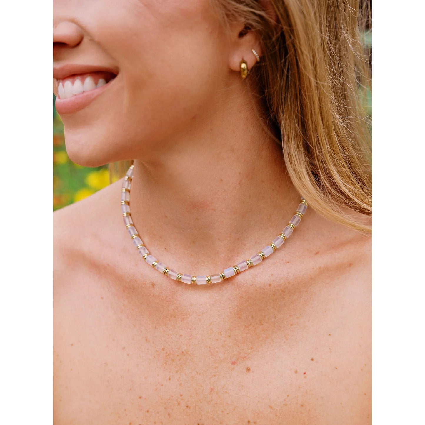 Lola & Tae: Cecilia Beaded Necklace