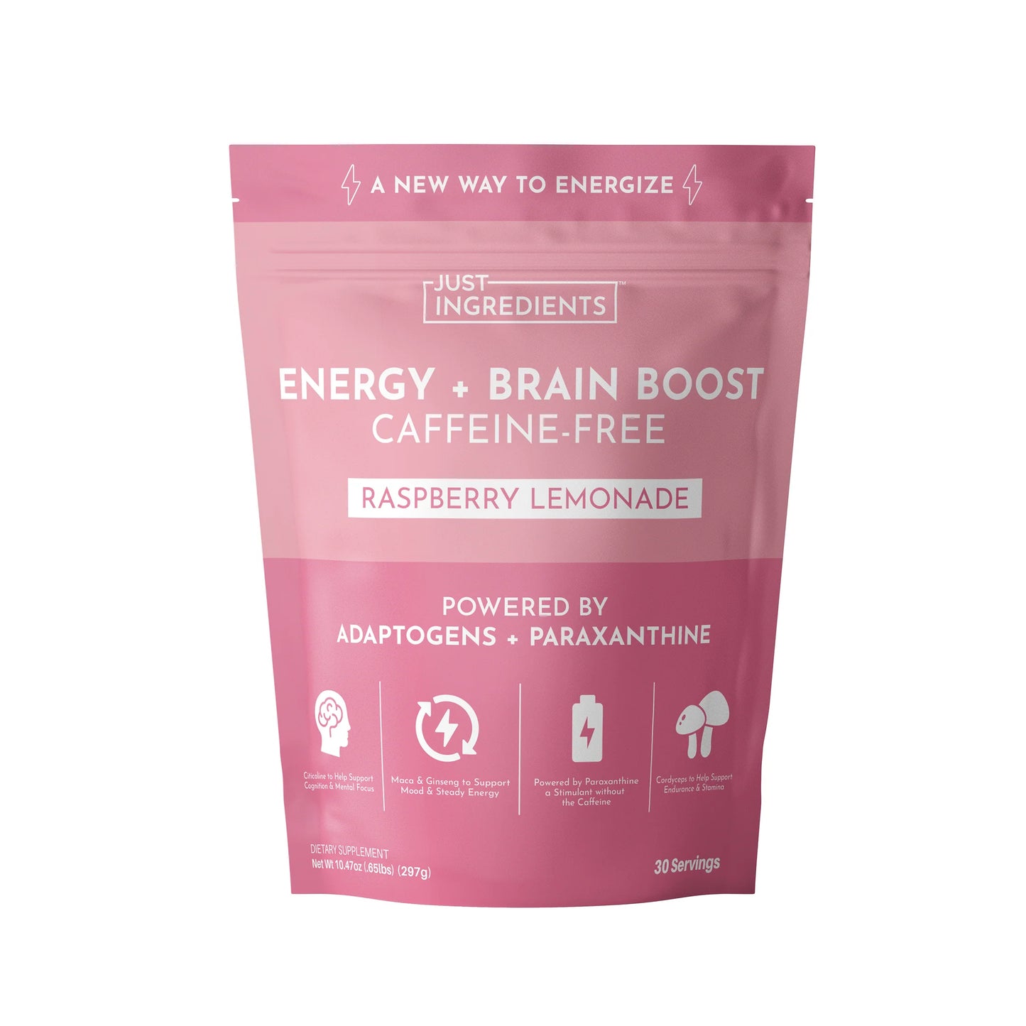 Just Ingredients: Brain + Energy