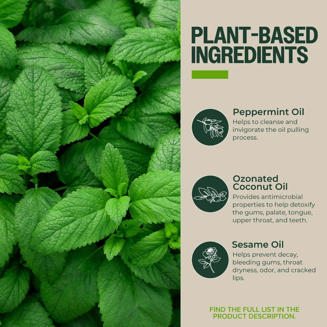 Pure03 Oil Pulling Solution with Peppermint