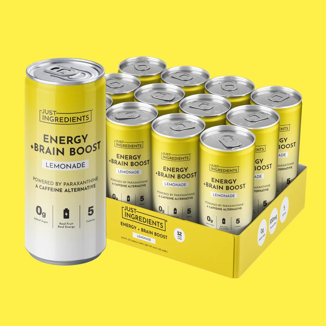 Just Ingredients: 12 pack Energy